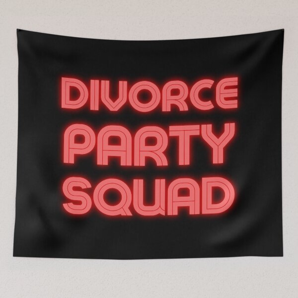 Item preview, Divorce Party Squad designed and sold by HasnaanMohsin.