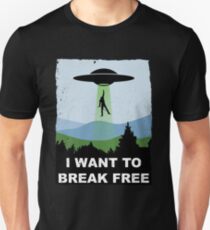 I Want to Break Free - Freddie Returns to Mercury Slim Fit T-Shirt