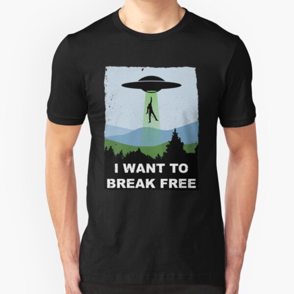 I Want to Break Free - Freddie Returns to Mercury Slim Fit T-Shirt