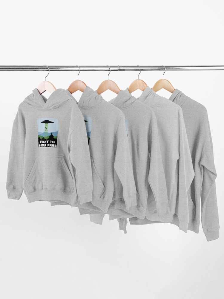 Alternate view of I Want to Break Free - Freddie Returns to Mercury Kids Pullover Hoodie