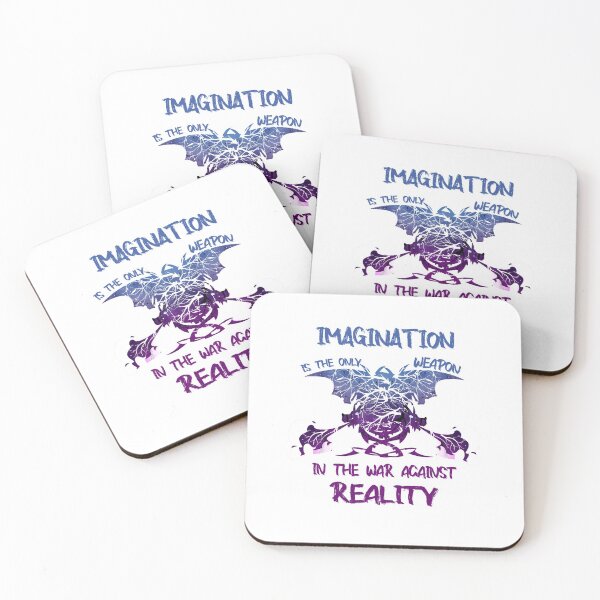 Item preview, Imagination Is The Only Weapon In The War Against Reality designed and sold by Housestore.