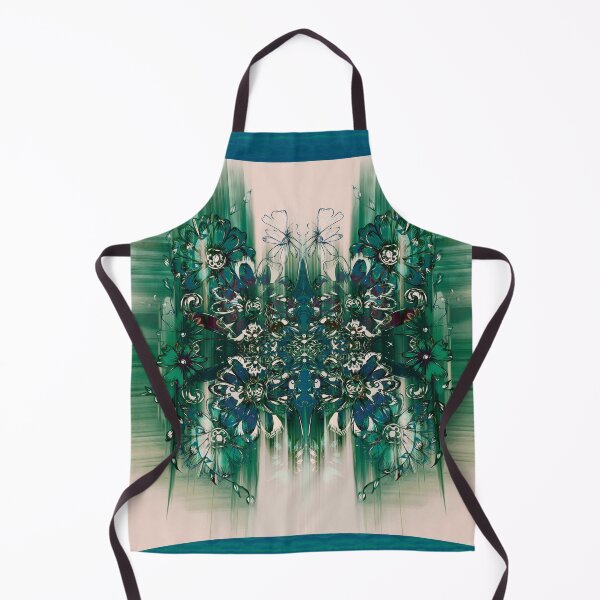 Item preview, Fleurs Vertes Fondantes designed and sold by Elizabeth Austin-Craig.