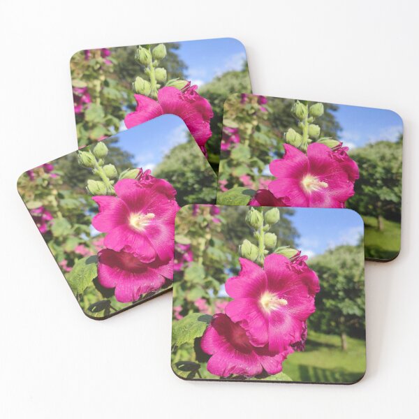 Item preview, Hollyhock Heaven designed and sold by JonDelorme.