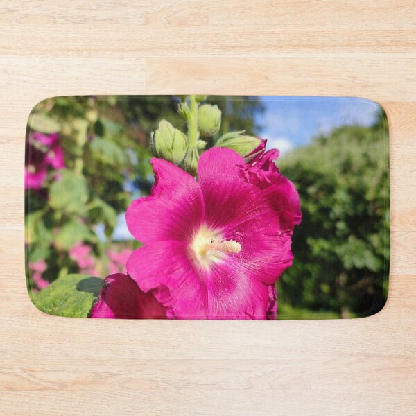 Item preview, Hollyhock Heaven designed and sold by JonDelorme.