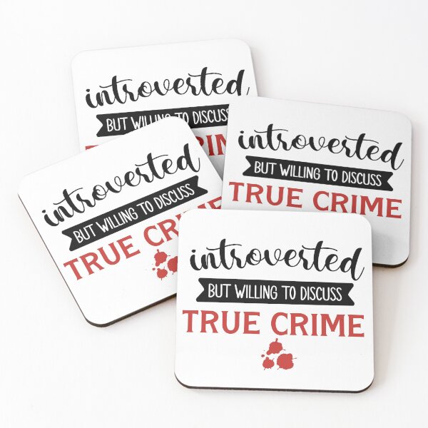 Item preview, Introverted but willing to discuss true crime designed and sold by SunnyAlloy.
