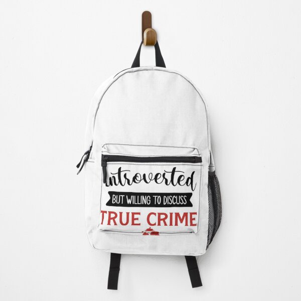 Item preview, Introverted but willing to discuss true crime designed and sold by SunnyAlloy.