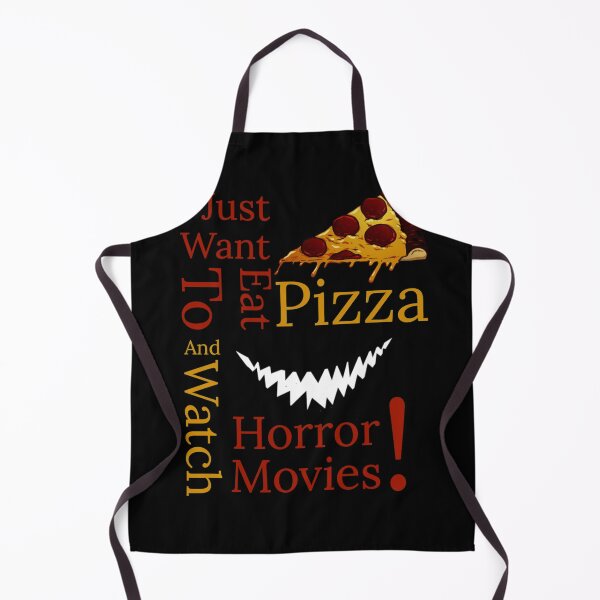 Item preview, I Just Want To Eat Pizza Ans Watch Horror Movies designed and sold by KAKUZAKI.