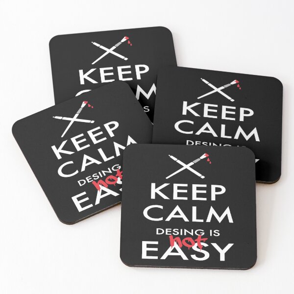Item preview, Keep calm design is not easy designed and sold by FreeMood.