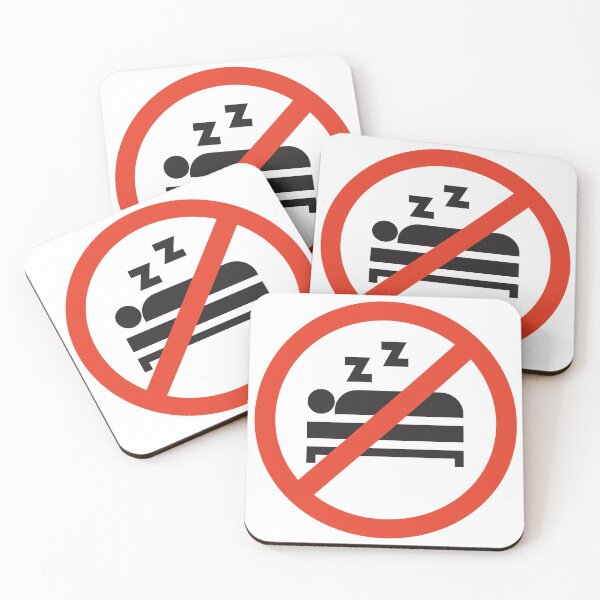 Item preview, NO SLEEPING designed and sold by André Cremers.
