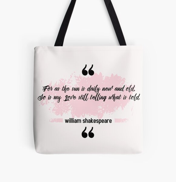 Shop Shakespeare and Company Casual Style Canvas Logo Totes by  Wintersweet06