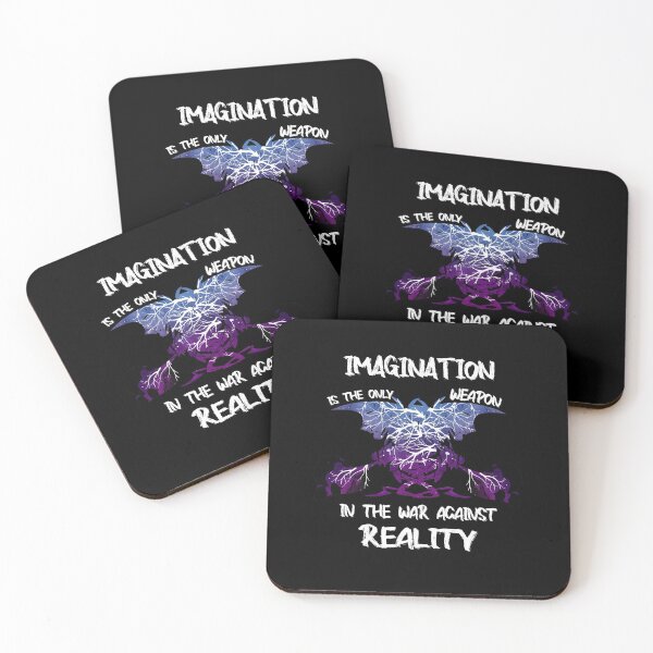 Item preview, Imagination Is The Only Weapon In The War Against Reality designed and sold by Housestore.