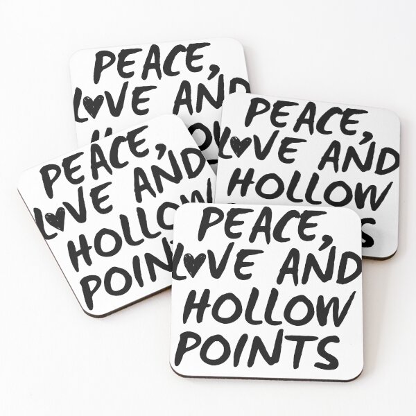 Item preview, Peace, Love, and Hollow Points designed and sold by SweetAndSpice.