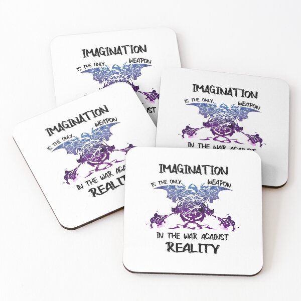 Item preview, Imagination Is The Only Weapon In The War Against Reality designed and sold by Housestore.