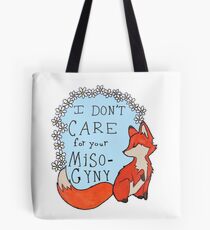 Feministischer Fuchs Tote Bag