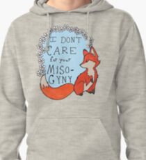 Feminist Fox Pullover Hoodie
