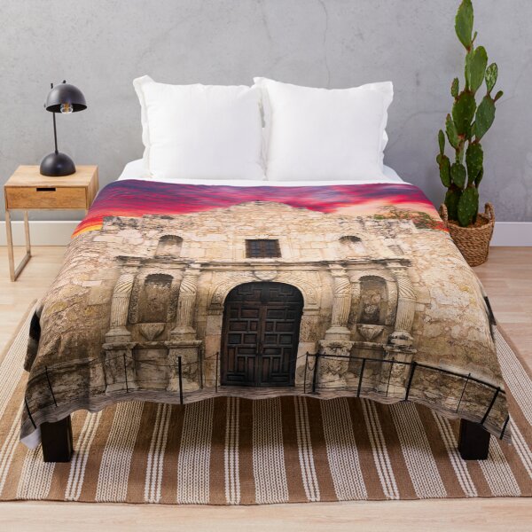 Item preview, The Alamo San Antonio Tx Evening Sunset designed and sold by Piper-Deals.