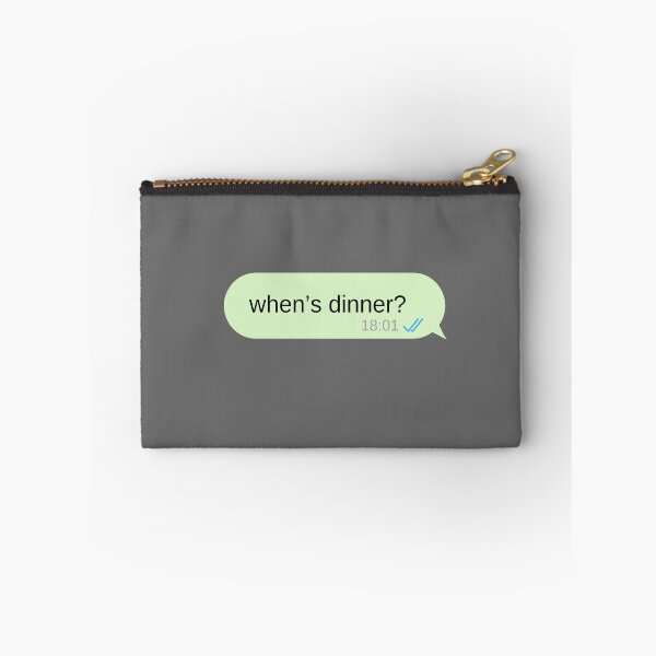 Item preview, Whens dinner text message  designed and sold by choceclairs.