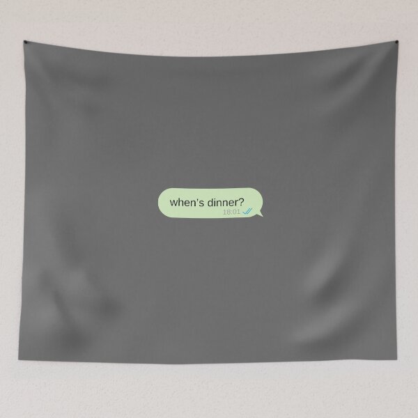 Item preview, Whens dinner text message  designed and sold by choceclairs.