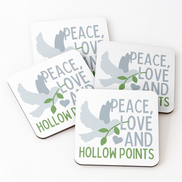 Item preview, Peace, Love, and Hollow Points designed and sold by SweetAndSpice.