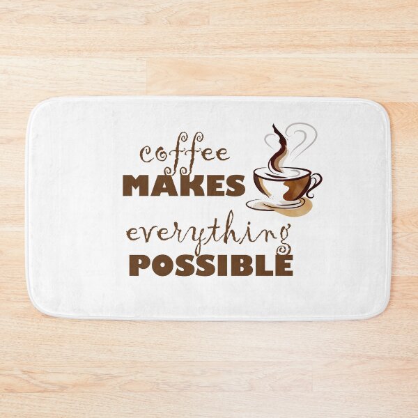 Item preview, coffee makes everything possible designed and sold by Anoirshop ⭐⭐⭐⭐⭐.