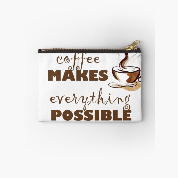 Item preview, coffee makes everything possible designed and sold by Anoirshop ⭐⭐⭐⭐⭐.