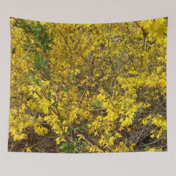 Item preview, Forsythia in the mountains. designed and sold by fosterahope.