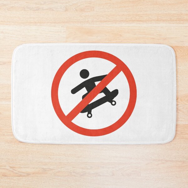Item preview, NO SKATEBOARDING designed and sold by André Cremers.