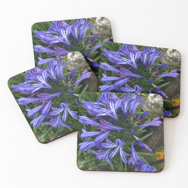 Item preview, Blue cool flower  designed and sold by elaine-gregers.