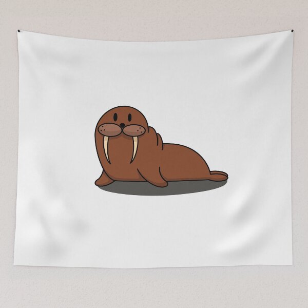 Item preview, Wally Walrus designed and sold by AbicArtsStudio.
