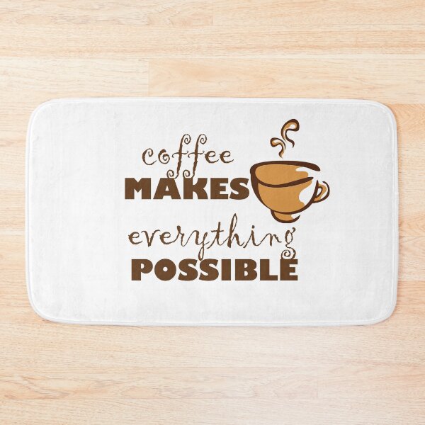 Item preview, coffee makes everything possible designed and sold by Anoirshop ⭐⭐⭐⭐⭐.
