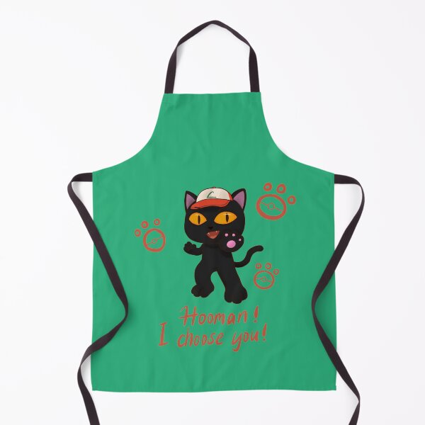 Item preview, Hooman! I choose you! - black cat designed and sold by gingerbreadc.
