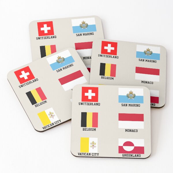 Item preview, Country Flags Sticker Pack 9 -  designed and sold by FladsynnDesigns.