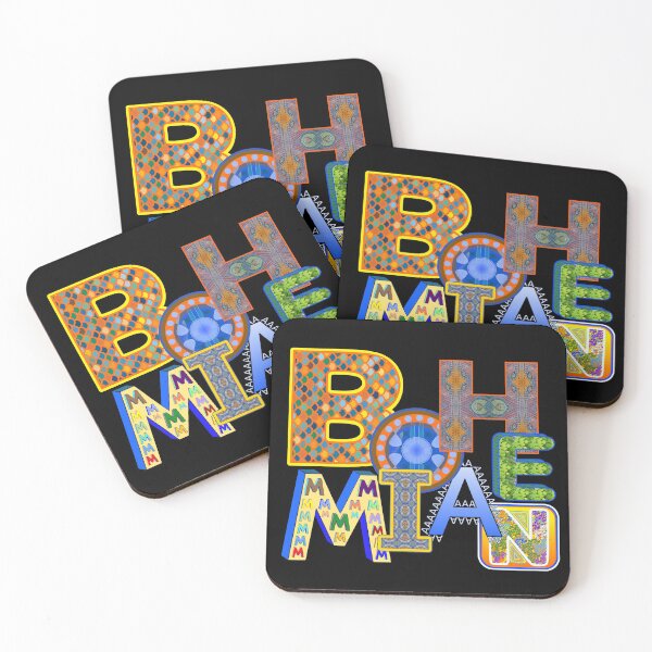 Item preview, Bohemian (Word Art) designed and sold by artfulnotebook.