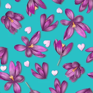 Artwork thumbnail, Crocus blossom by pixiepatterns