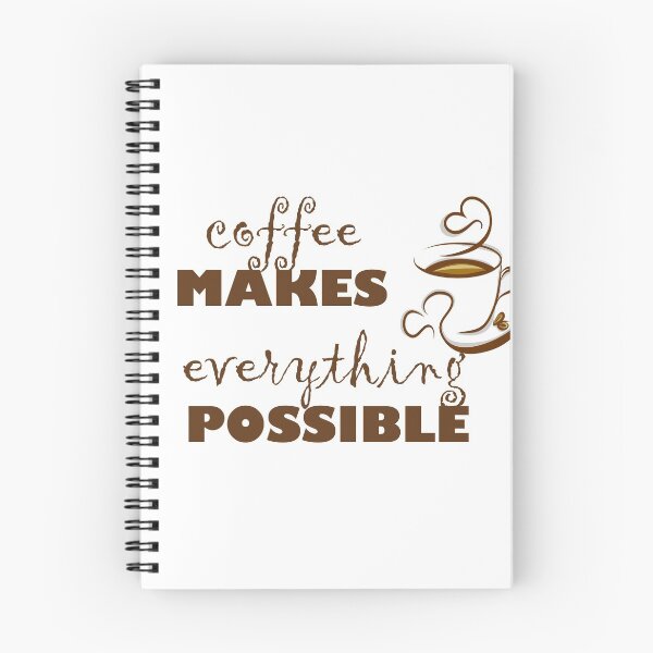 Item preview, coffee makes everything possible designed and sold by Anoirshop ⭐⭐⭐⭐⭐.
