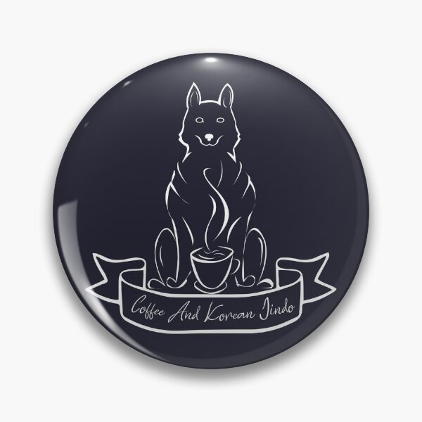 Item preview, Coffee And Korean Jindo - Best Cute designed and sold by Reyano.