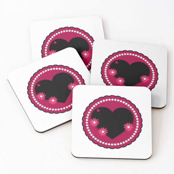Item preview, Black hart designed and sold by hasintha jaywardana.