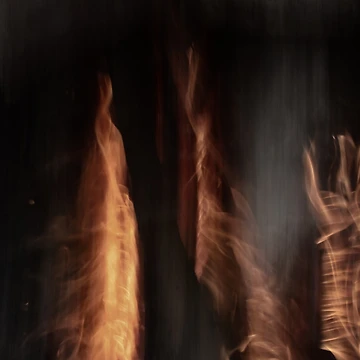 Artwork thumbnail, abstract flames by R-York