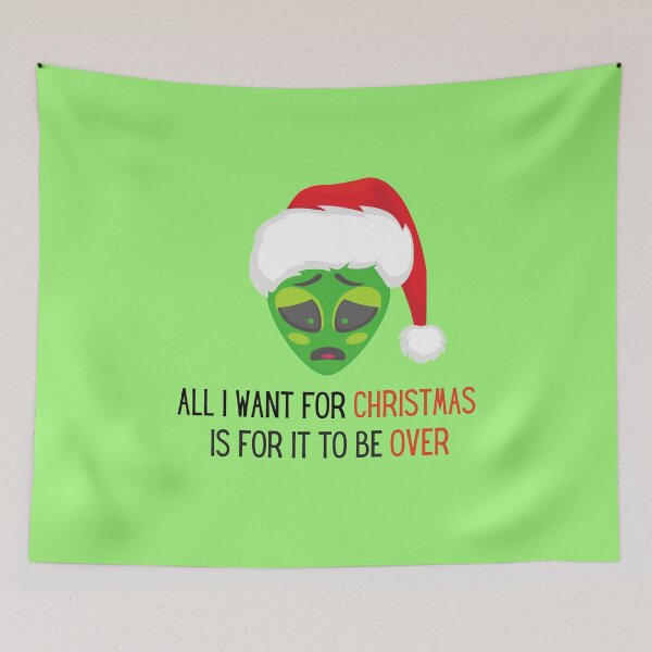 Item preview, All I want for Christmas is for it to be over designed and sold by WhataCuteTee.