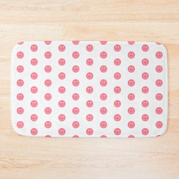 Item preview, Pink Smiley Face with Yellow Star Eyes Preppy designed and sold by MadeByAyla.