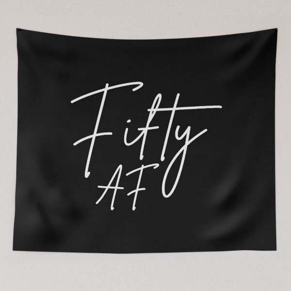 Item preview, Fifty AF I - Birthday Gift designed and sold by Lemon Pepper.
