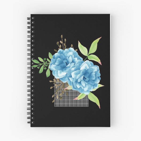 Item preview, Beautiful Blue Water Color Flower Boutique designed and sold by NewTrendings.