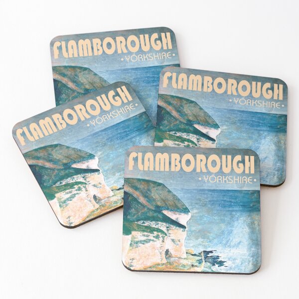 Item preview, Flamborough Yorkshire Travel Poster designed and sold by Janeclarbour.