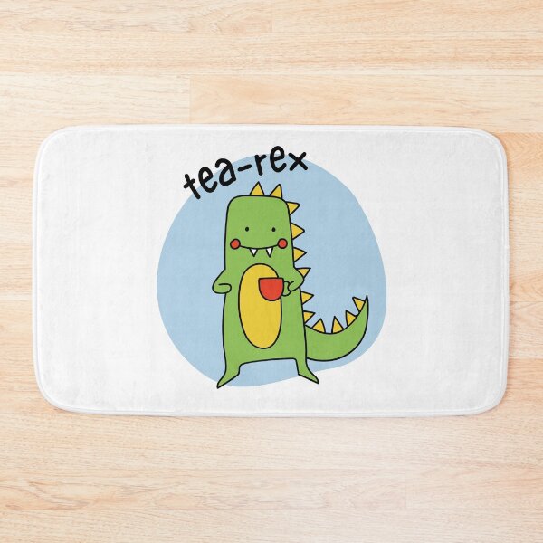 Item preview, Tea rex - Animal pun designed and sold by The Agreeable Raven.