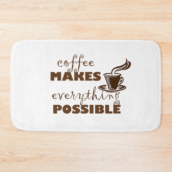 Item preview, coffee makes everything possible designed and sold by Anoirshop ⭐⭐⭐⭐⭐.