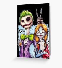 Nightmare In Gotham Greeting Card
