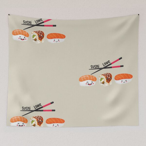 Item preview, Cute sushi aesthetic designed and sold by Harshler-Art.