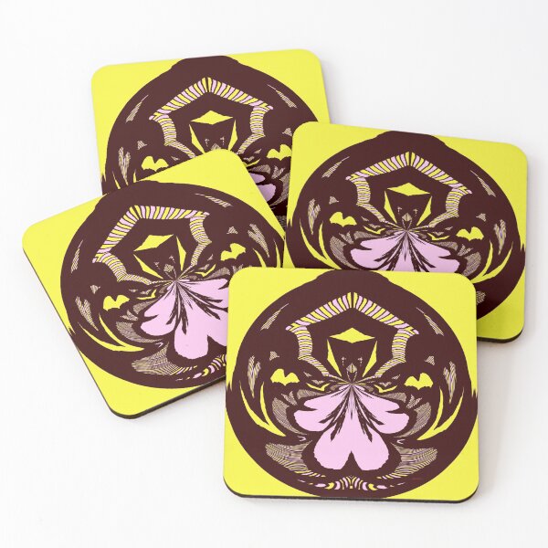 Item preview, Geometric abstract flower queen designed and sold by dELLaS-Ghoust.