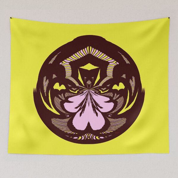 Item preview, Geometric abstract flower queen designed and sold by dELLaS-Ghoust.
