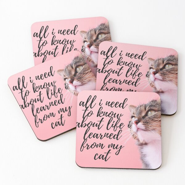 Item preview, all i need to know about life i learned from my cat designed and sold by SPfashon.